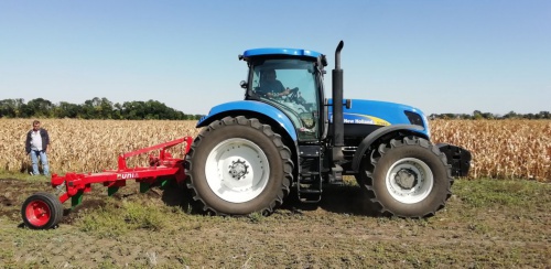 ДЕМО ПОКАЗ ТРАКТОРА NEW HOLLAND Т7060