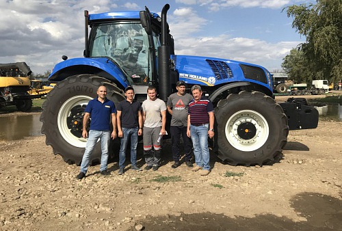 ПОСТАВКА ДВУХ ТРАКТОРОВ NEW HOLLAND T8.410